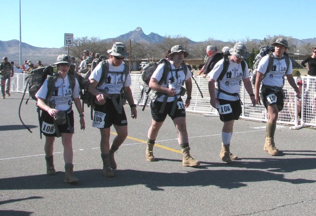 Irwin Army Community Hospital excels at Bataan Memorial Death March
