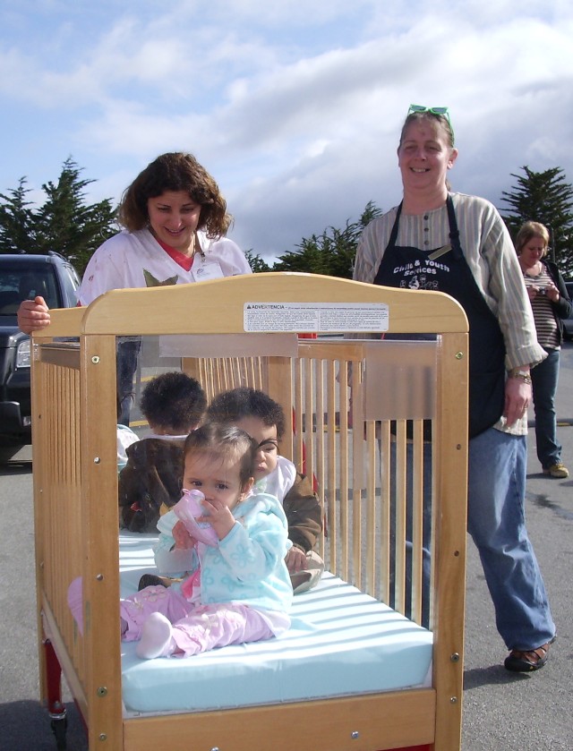 Presidio CDC classes parade to support Month of the Military Child