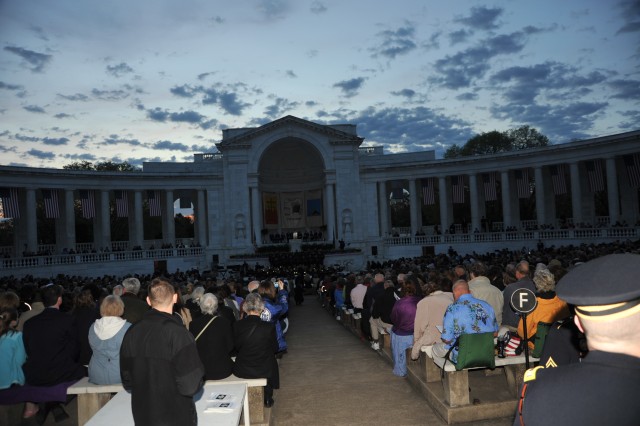 Easter Sunrise Service at Arlington National Cemetery Amphitheater