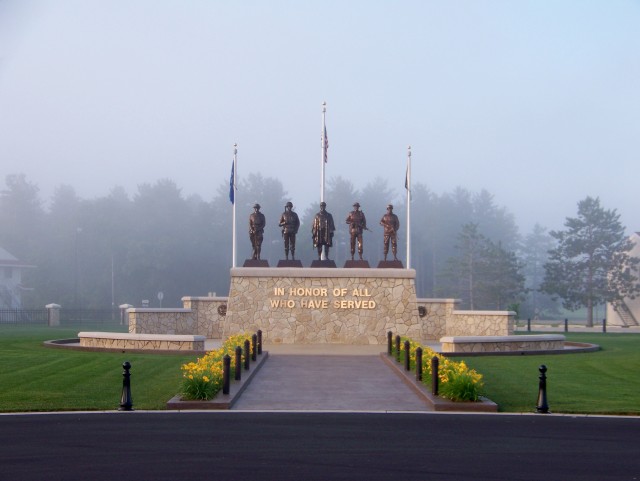 Fort McCoy Commemorative Area Veterans Memorial Plaza