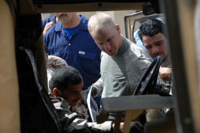 Humvee maintenance class tunes-up ISF knowledge