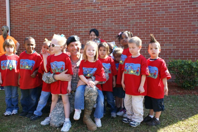 Fort Stewart Month of the Military Child parade
