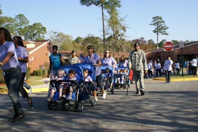 Stewart kicks off month of the military child