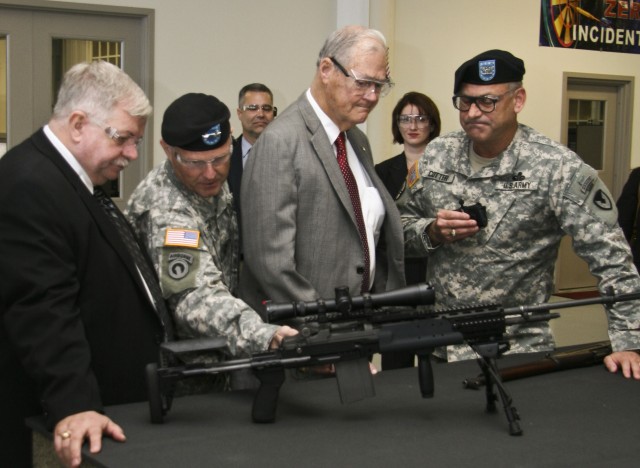 Reps. Skelton, Hare visit Arsenal