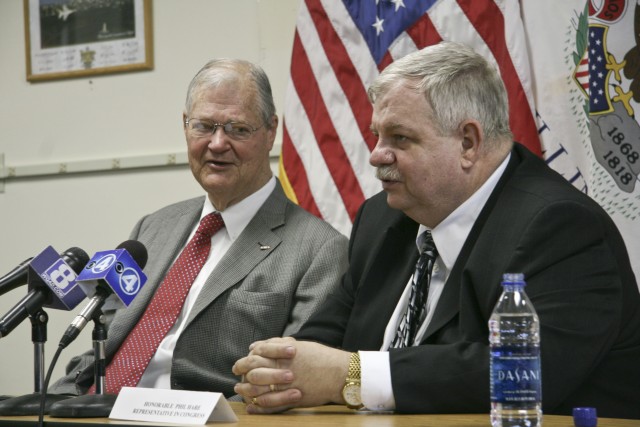 Reps. Skelton, Hare visit Arsenal