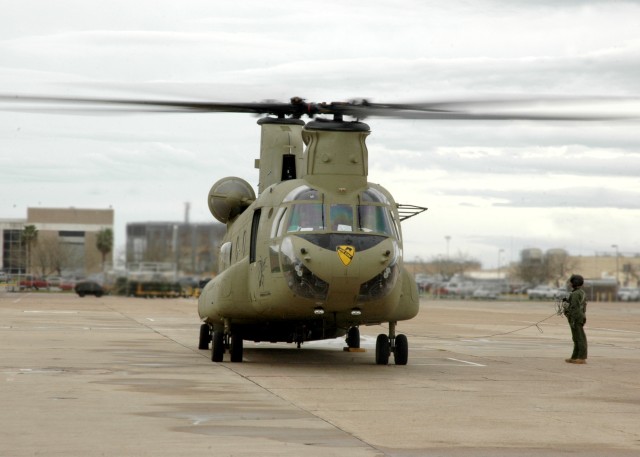 CH-47F Ready to fly
