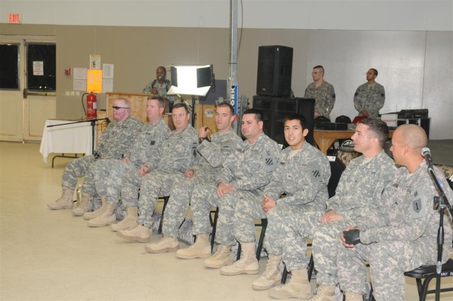 Formerly wounded Soldiers mentor service members at JBB