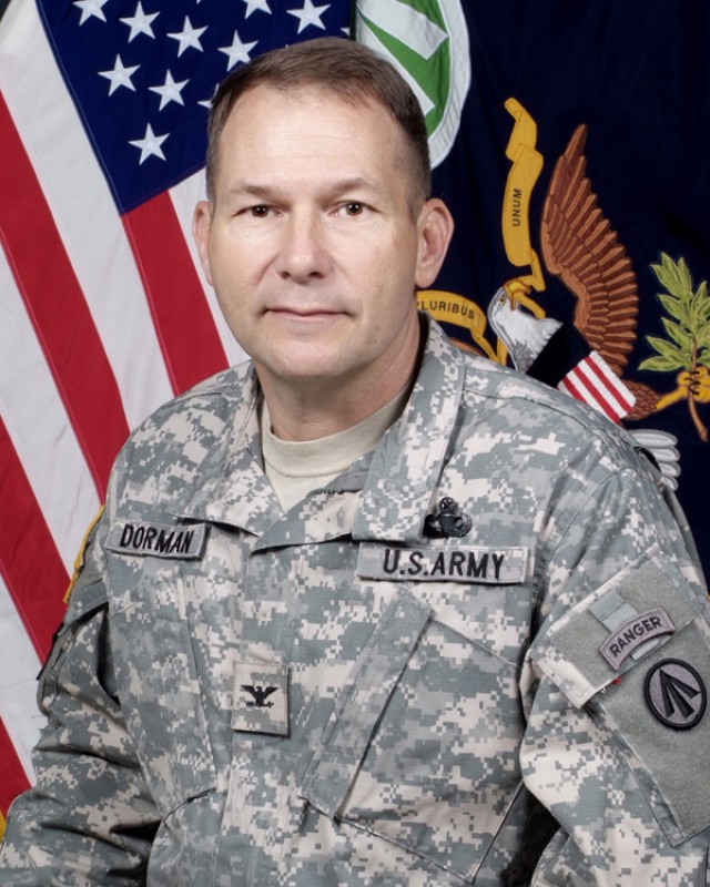 Col. Dorman, SDDC Deputy Commander