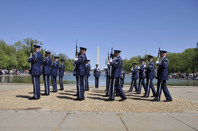 U.S. Air Force Honor Guard Drill Team