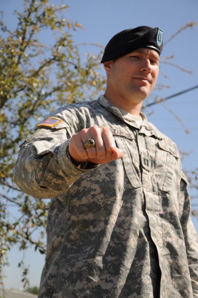 Familiar ring: Local West Point graduate reunited with keepsake after nearly five years