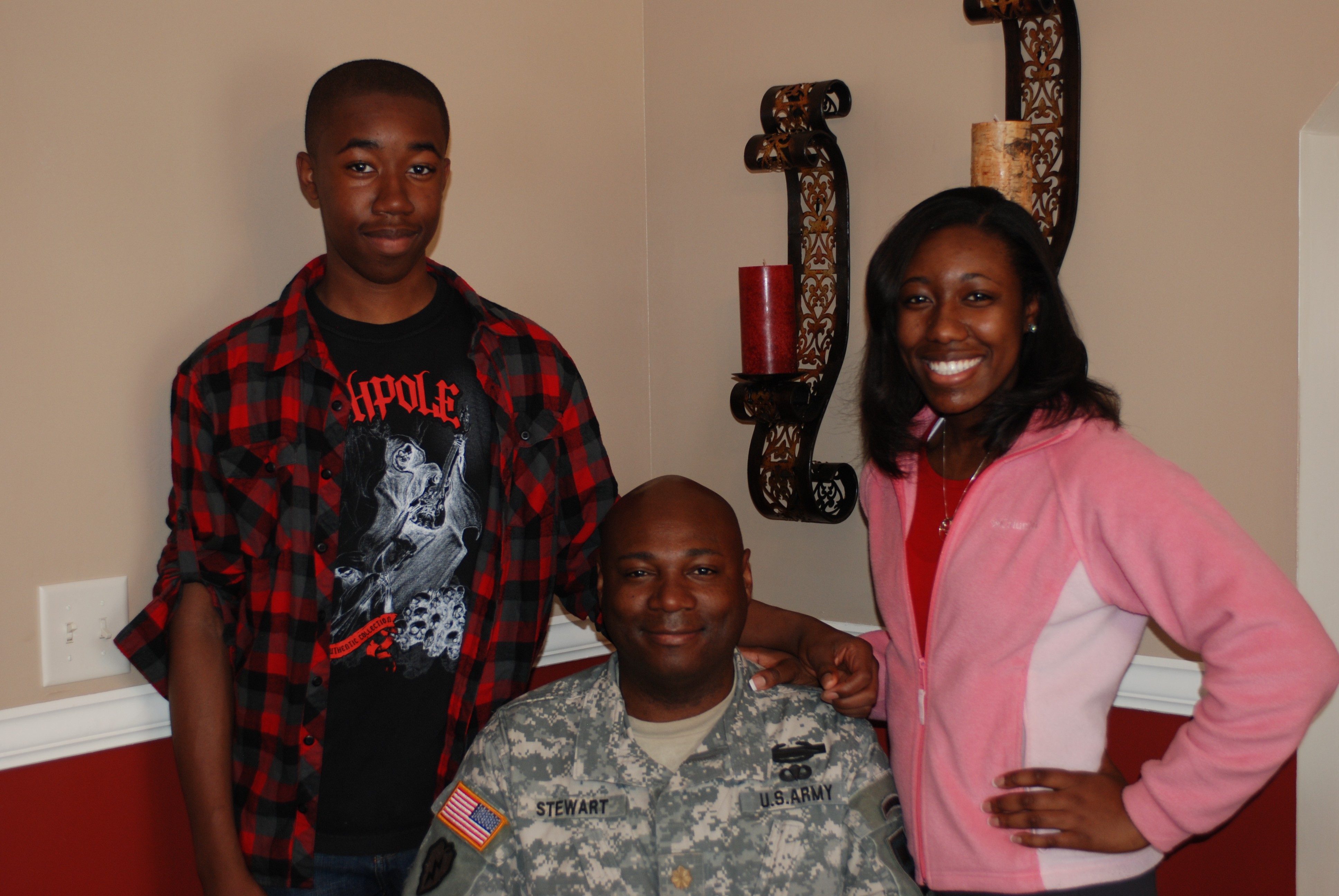 188th Infantry Brigade XO instills military spirit in his children