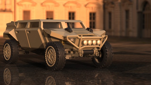 Students inject new ideas into military vehicle design