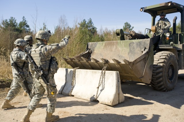 54th Eng. Bn. conducts &#039;Dagger Strike&#039; training