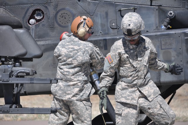 Hot refuels keep aircraft flying