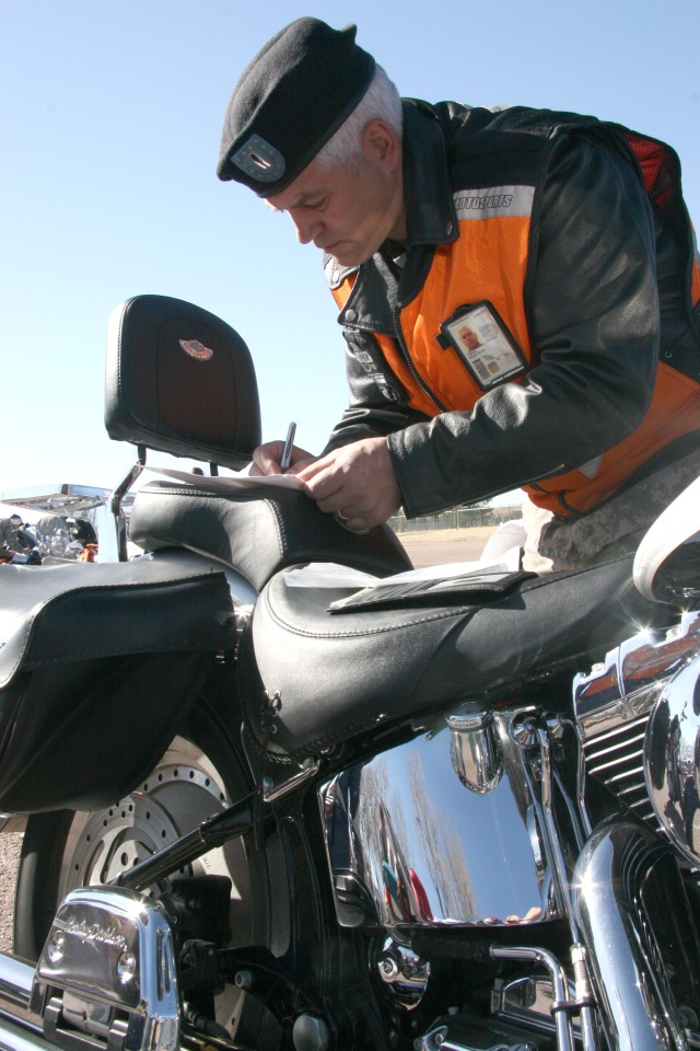 Carson kick starts motorcycle season