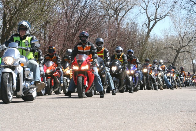 Carson kick starts motorcycle season