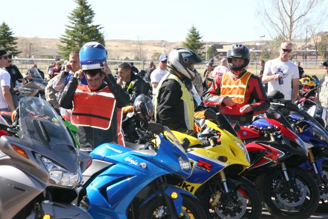 Carson kick starts motorcycle season