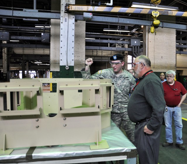 Guardsman credits Watervliet product with saving his life
