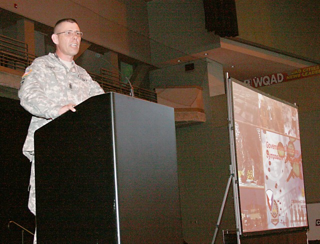 ASC's CSM Blake enlightens businessmen on leadership
