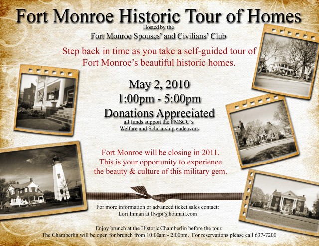 Fort Monroe Historic Tour of Homes