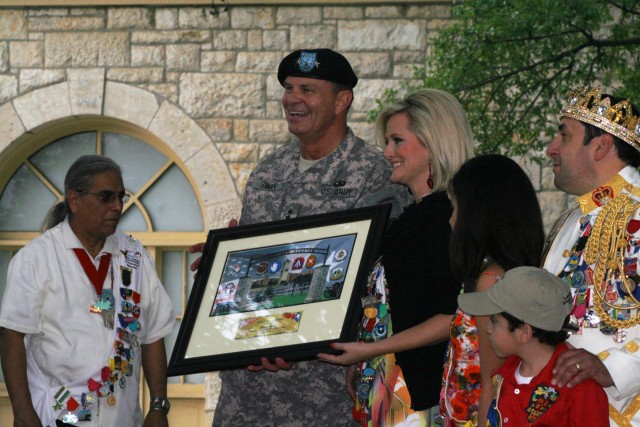 Photo Release-Partygoers celebrate Fiesta at ARNORTH&#039;s historic &#039;Quad&#039;