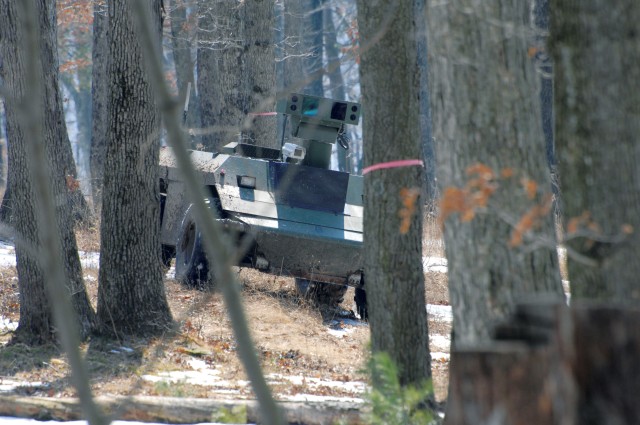 Army researches robotics