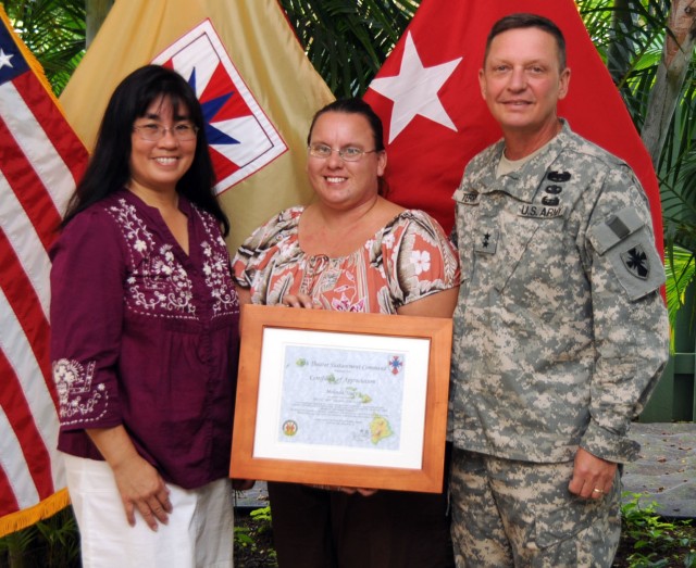 8th Theater Sustainment Command Names Volunteer of the Year