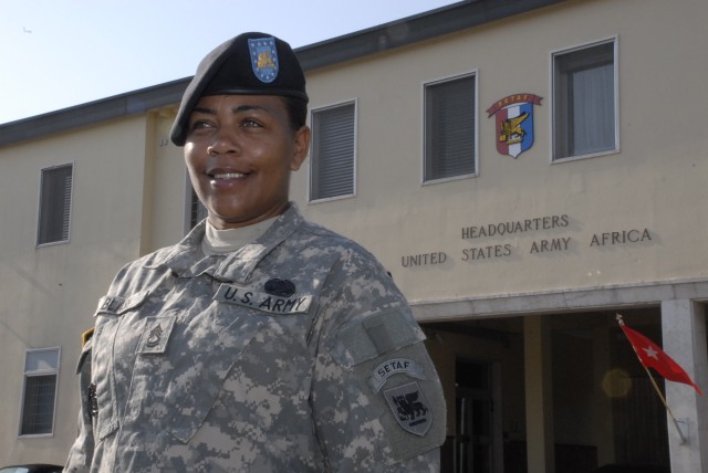 U.S. Army Africa medical NCO earns top leadership award