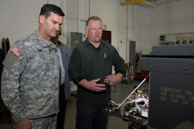 ARMY OFFICIAL VISITS TOBYHANNA | Article | The United States Army