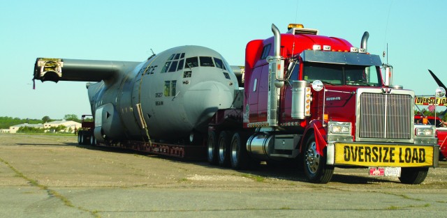 C-130 Touches Down at Fort Lee Load Training Site