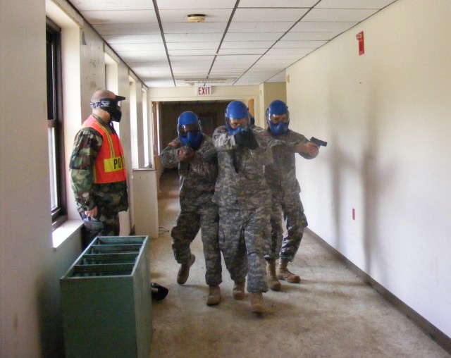 Massachusetts Soldiers, STOP team train together