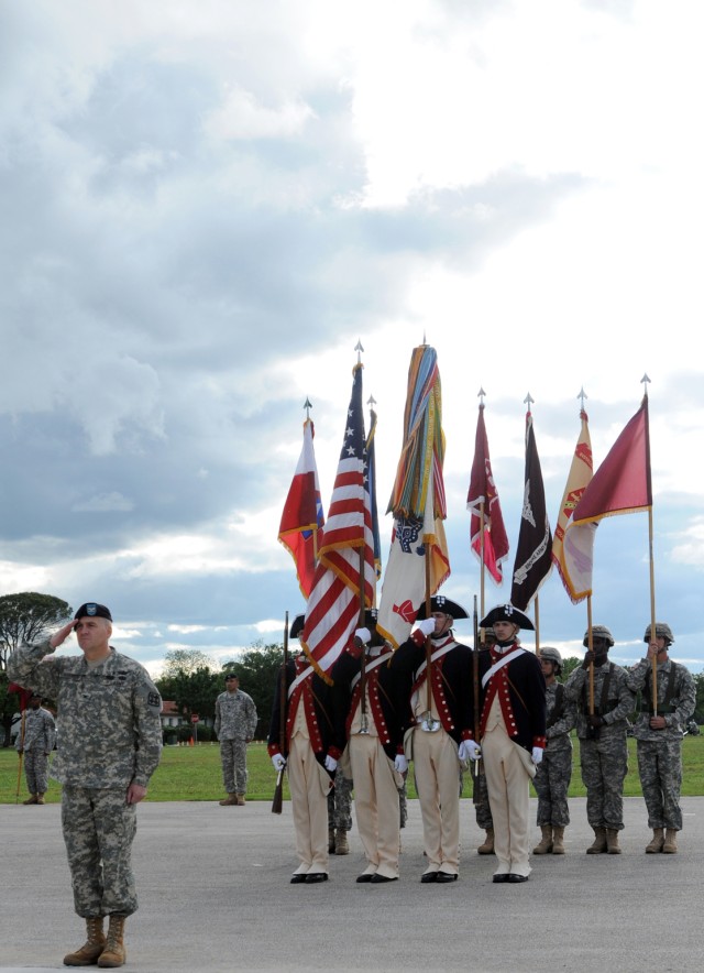 Presents the colors