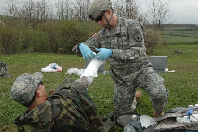 Exercises test revamped mass casualty plan at Bondsteel hospital