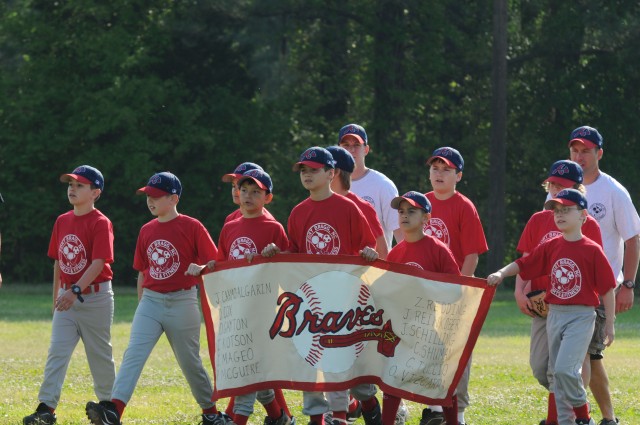 Fort Bragg youth kick off spring sports season