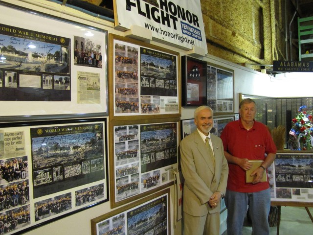 DISPLAYING HONOR FLIGHT