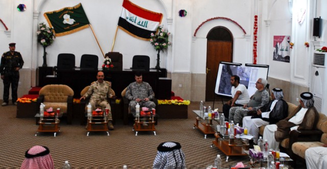Issues addressed as military, tribal leaders meet