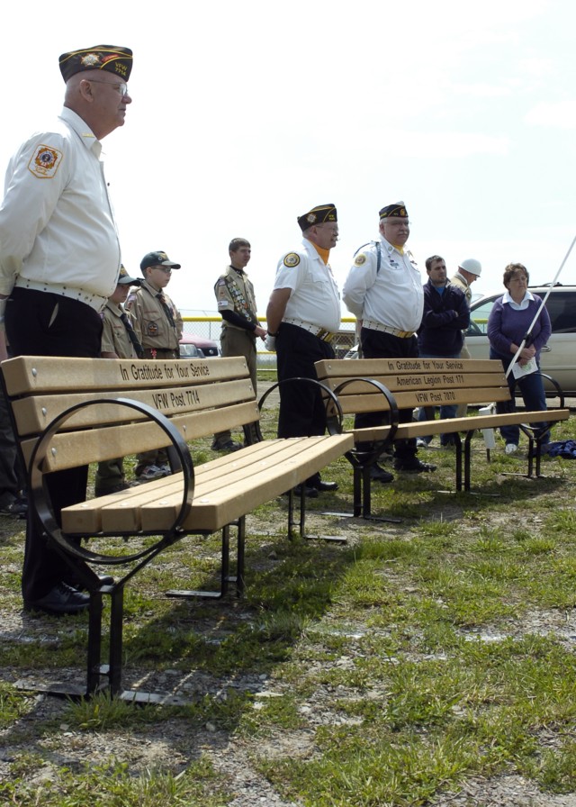 Benches for veterans