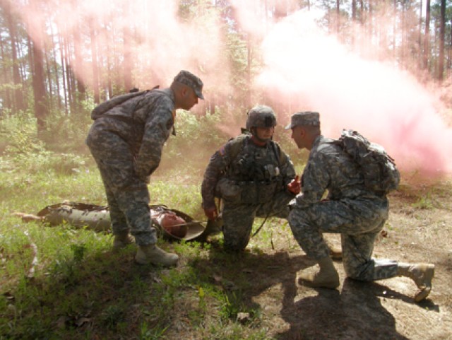 2nd Bn, 4th Inf Reg medics answer when comrades call