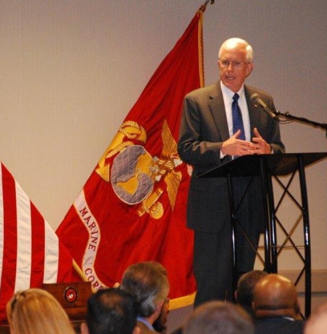 Retired Brig. Gen. Stephen Smith, the 58th Adjutant General of the Army, director of Enlisted Management and deputy commanding general of the U.S. Army Recruiting Command before retiring in 1998, spoke to the lunchtime crowd about the historical...