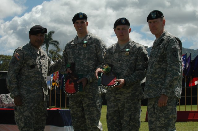 Division's Best Warrior Competition Award Ceremony