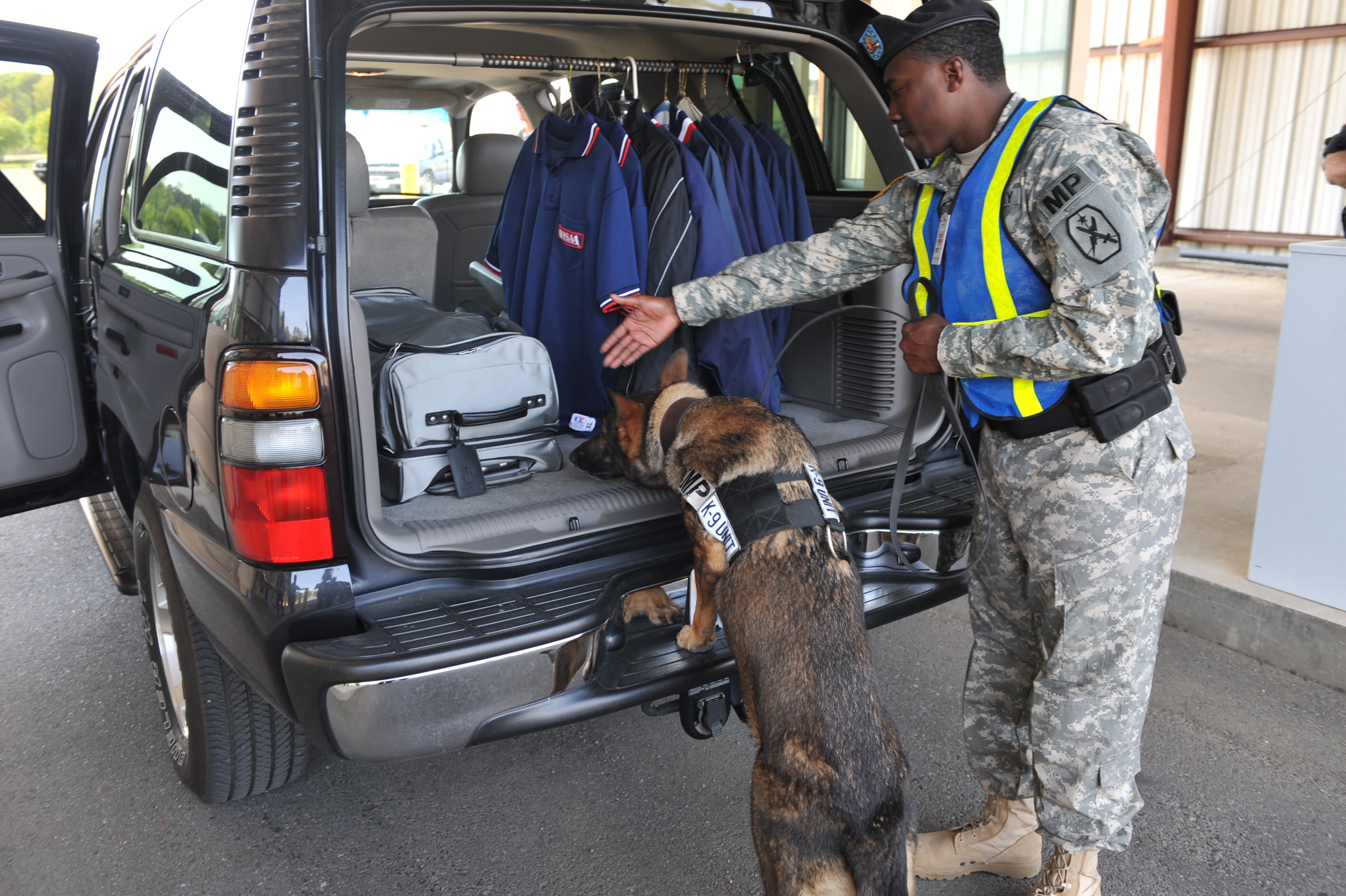 how are police dogs trained to smell drugs