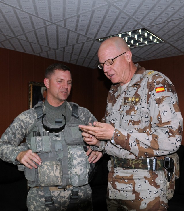 Task Force Destiny visits coalition partners