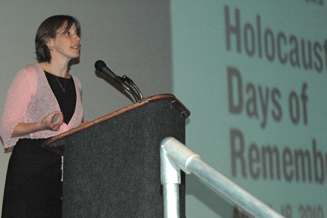Expert paints vivid picture of Holocaust years during observance