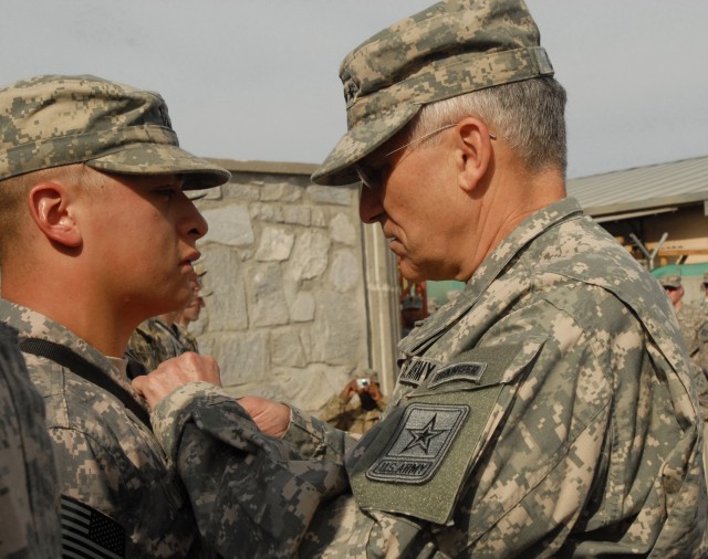Three Mountain Warriors receive Silver Stars for valorous actions