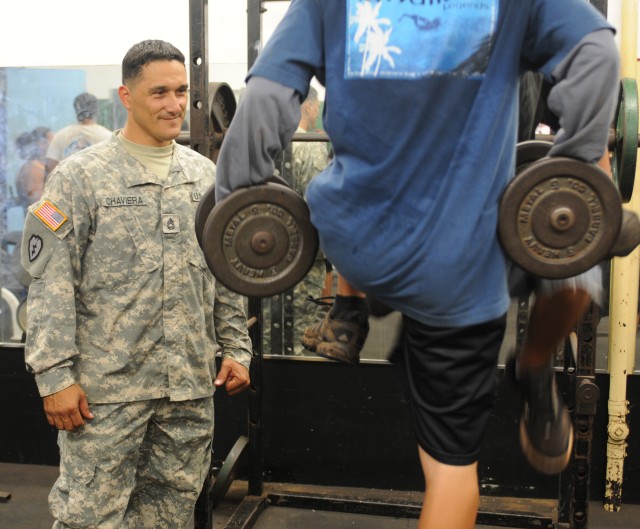 Soldier, Former Aiea Football Star Gives Back