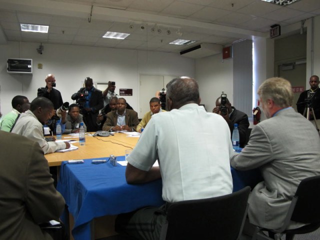 Ward discusses partnership in Botswana
