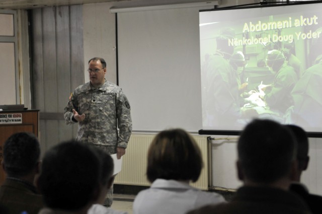 &#039;Grand Rounds&#039; in Gnjilane/Gjilan focuses on abdominal pain