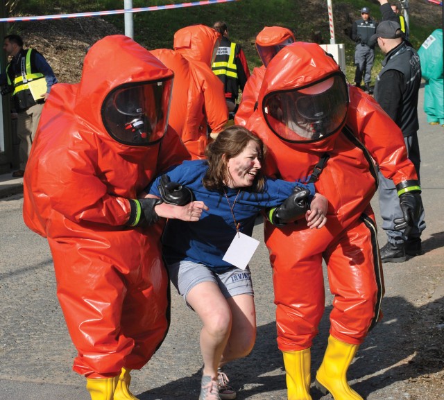 Brussels hazmat exercise