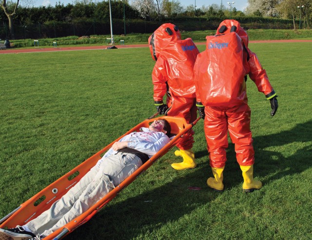 Brussels hazmat exercise