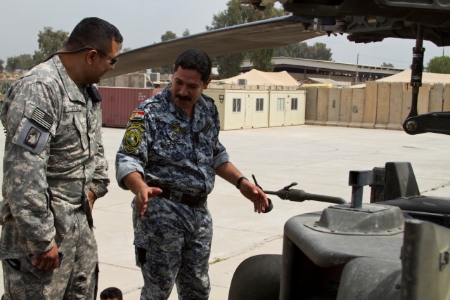 Aviation troops show Iraqis importance of NCO Corps